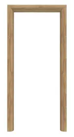 Rückseite von CLASSEN Zarge Arcus Eiche Tocantis 3D Look