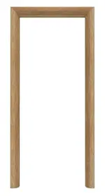 Rückseite von CLASSEN Zarge Arcus Grandson Eiche Iridium