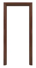 Rückseite von CLASSEN Zarge Arcus Nuss Primo