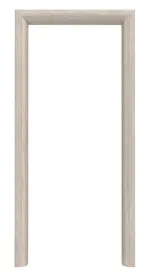 Rückseite von CLASSEN Zarge Arcus Nuss Kolumbia hell 3D Look