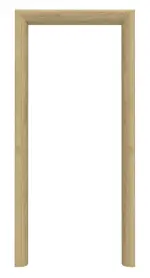 Rückseite von CLASSEN Zarge Arcus Riviera Eiche 3D Look