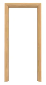 Rückseite von CLASSEN Zarge New Arcus Eiche geölt 3D Look