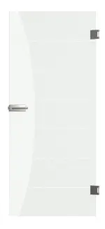 Frontbild von Amara Mattierung Glastür mit Motiv klar - Erkelenz