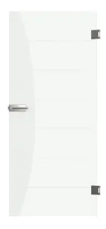 Frontbild von Amara Mattierung Glastür mit Motiv matt - Erkelenz