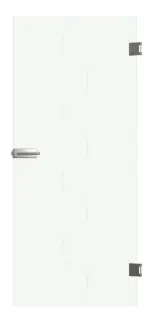 Frontbild von Atessa Mattierung Glastür mit Motiv matt - Erkelenz