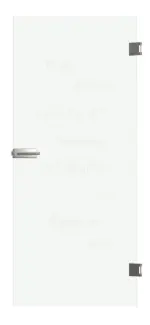 Frontbild von Cafe 2 Mattierung Glastür mit Motiv matt - Erkelenz