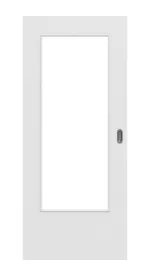 Frontbild von Bütte Weiß DIN-LA Basic Durat Schiebetür - Huga