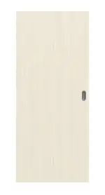 Frontbild von Lärche lasiert Basic Durat Schiebetür - Huga