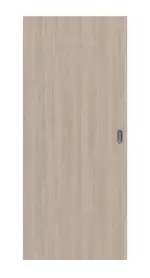 Frontbild von Eiche grau Basic Durat Schiebetür - Huga