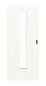 Frontbild von Pino Weiß LA 24 Basic Durat Schiebetür - Huga