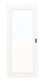 Frontbild von Pino Weiß LA 27 Basic Durat Schiebetür - Huga