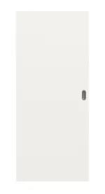 Frontbild von Weiß ähnlich RAL 9016 Basic Lack Schiebetür - Huga
