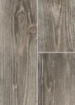 Detailansicht von Kiefer grau rustikal strukturiert 1-Stab Living Laminat - Wiparquet