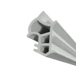 Frontansicht von HÖRMANN PVC-Dichtung 3mm überhöht
