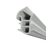 Frontansicht von HÖRMANN Dichtung für Zargen aus Edelstahl