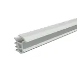 Gedrehte Draufsicht von HÖRMANN PVC-Reklamationsdichtung mit flachem Profilkopf