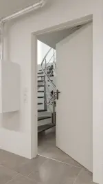 Detail-Milieuansicht von Außentür-Set Stahl mit Feuerschutzfunktion H16-1 OD inkl. Eckzarge - Hörmann