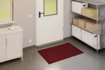 Milieubild Garage mit Metallregal, Schrank und Kokosmatte bordeaux 060 200 cm - Entrada