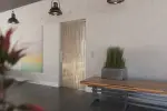 Milieubild von Curves Motiv klar Glaspendeltür DORMA Mundus BTS Variante 1 - Erkelenz