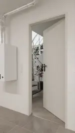 Detail-Milieuansicht von Innentür-Set Stahl mit Feuerschutzfunktion T90-1 FSA-62 inkl. Umfassungszarge - Teckentrup