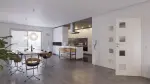 Main-Milieuansicht von CLASSEN Doppelflügeltür Modena 4 LA 4/4 Esche Weiß 3D Look inkl. Zarge mit Lichausschnitt
