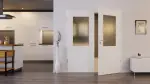 Front-Milieubild von Kontura 2 LA ClassicLine Weißlack Doppelflügeltür inkl. Zarge - Hörmann