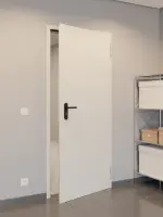 CloseUp-Milieuansicht von Komplettset Stahl Mehrzwecktür DW 42-1 inkl. Eckzarge - Teckentrup