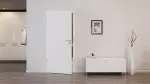 Front-Milieubild von Lacuna 8 Classic Weißlack Innentür - Huga