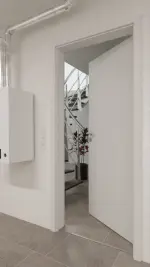 Detail-Milieuansicht von GARANT Wärmeschutztür 0160-60 Silver Grey CePaL