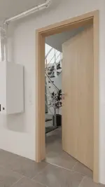 Detail-Milieuansicht von GARANT Wärmeschutztür Authentic Achat GCK08