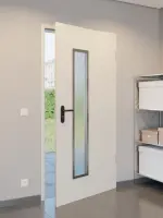 Kleines Milieubild von Mehrzwecktür MZ-1 mit rechteckigem Lichtausschnitt von Hörmann