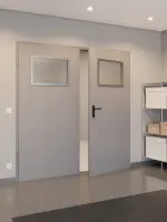 Kleines Milieubild von Doppelflügeltür ZK mit Lichtausschnitt B5 von Hörmann