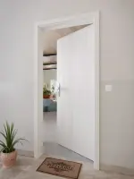 CloseUp-Milieuansicht von GARANT Wohnungseingangstür Authentic Grigio CePaL