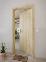 CloseUp-Milieuansicht von CLASSEN Wohnungseingangstür Hamilton Eiche CPL 4.1