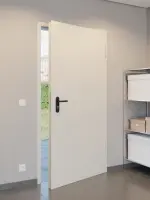 CloseUp-Milieuansicht von HÖRMANN Außentür-Set Stahl mit Feuerschutzfunktion H3-1 OD hochwasserbeständig inkl. Eck- und Ergänzungszarge Vario B53