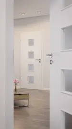 CloseUp-Milieuansicht von Bütte Weiß LA 14 Basic Durat Innentür - Huga