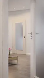 CloseUp-Milieuansicht von Eiche lasiert LA 8 Basic Durat Innentür - Huga