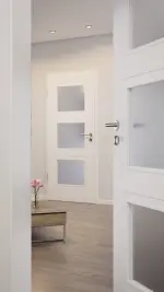 CloseUp-Milieubild von Montana 7 LA ClassicLine Weißlack Innentür - Hörmann