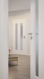 CloseUp-Milieubild von Montana 8 LA ClassicLine Weißlack Innentür - Hörmann