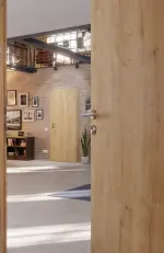 Milieubild-Nahaufnahme von Asteiche Basic Durat Innentür - Huga