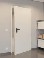 CloseUp-Milieuansicht von HÖRMANN Innentür-Set Stahl mit Feuerschutzfunktion H3-1 OD hochwasserbeständig inkl. Eck- und Ergänzungszarge Vario B53