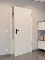 CloseUp-Milieuansicht von Innentür-Set Stahl Mehrzwecktür STU/STS MZ-1 inkl. Blockzarge 62/55 - Hörmann