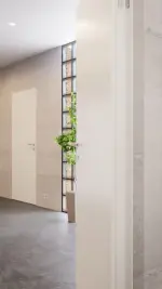 Nahansicht von Grundierfolie Innentür (modulWERK 1.0) - vitaDoor im Wohnmilieu