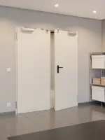 CloseUp-Milieuansicht von TECKENTRUP Innentür-Set 2-flg. Stahl mit Feuerschutzfunktion T30-2 FSA-62 inkl. Eckzarge