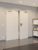 CloseUp-Milieuansicht von TECKENTRUP Innentür-Set 2-flg. Stahl mit Feuerschutzfunktion T30-2 FSA-62 inkl. Eck- und Ergänzungszarge