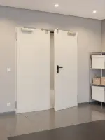 CloseUp-Milieuansicht von TECKENTRUP Innentür-Set 2-flg. Stahl mit Feuerschutzfunktion T30-2 FSA-62 inkl. Blockzarge