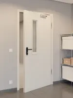 CloseUp-Milieuansicht von Innentür-Set Stahl mit Feuerschutzfunktion STU/STS T30-1 mit LA-B1 inkl. Eckzarge - Hörmann