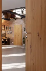 CloseUp-Milieuansicht von WESTAGWESTAG Innentür-Set Artis Eiche Ei 793 PortaLit CPL mit Zarge und Drücker