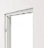 Detail-Ansicht von TEUTO Blockrahmen Authentic Bianco CPL mit runder Kante