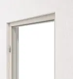 Detailansicht von GARANT Blockrahmen für Wärmeschutztüren Authentic Perl CePaL mit runder Kante